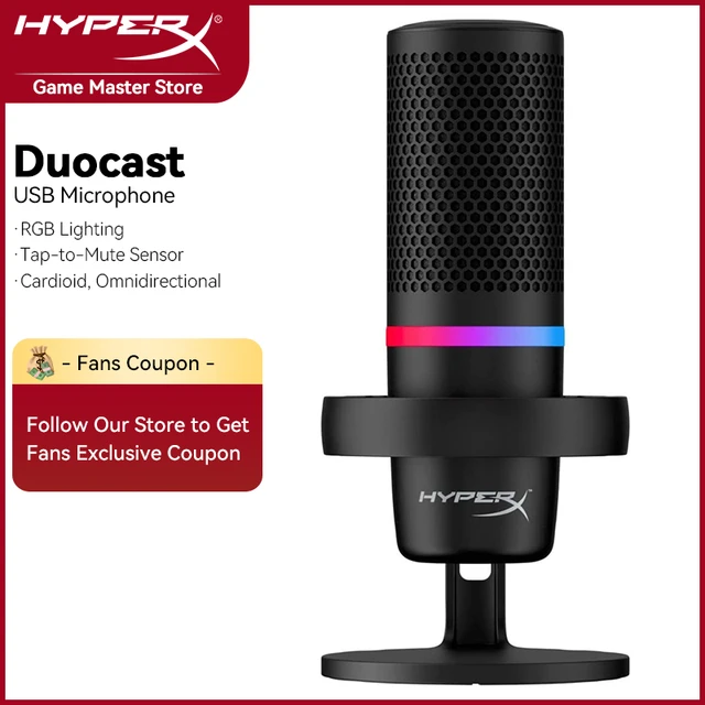 Microfone HYPERX DUOCAST