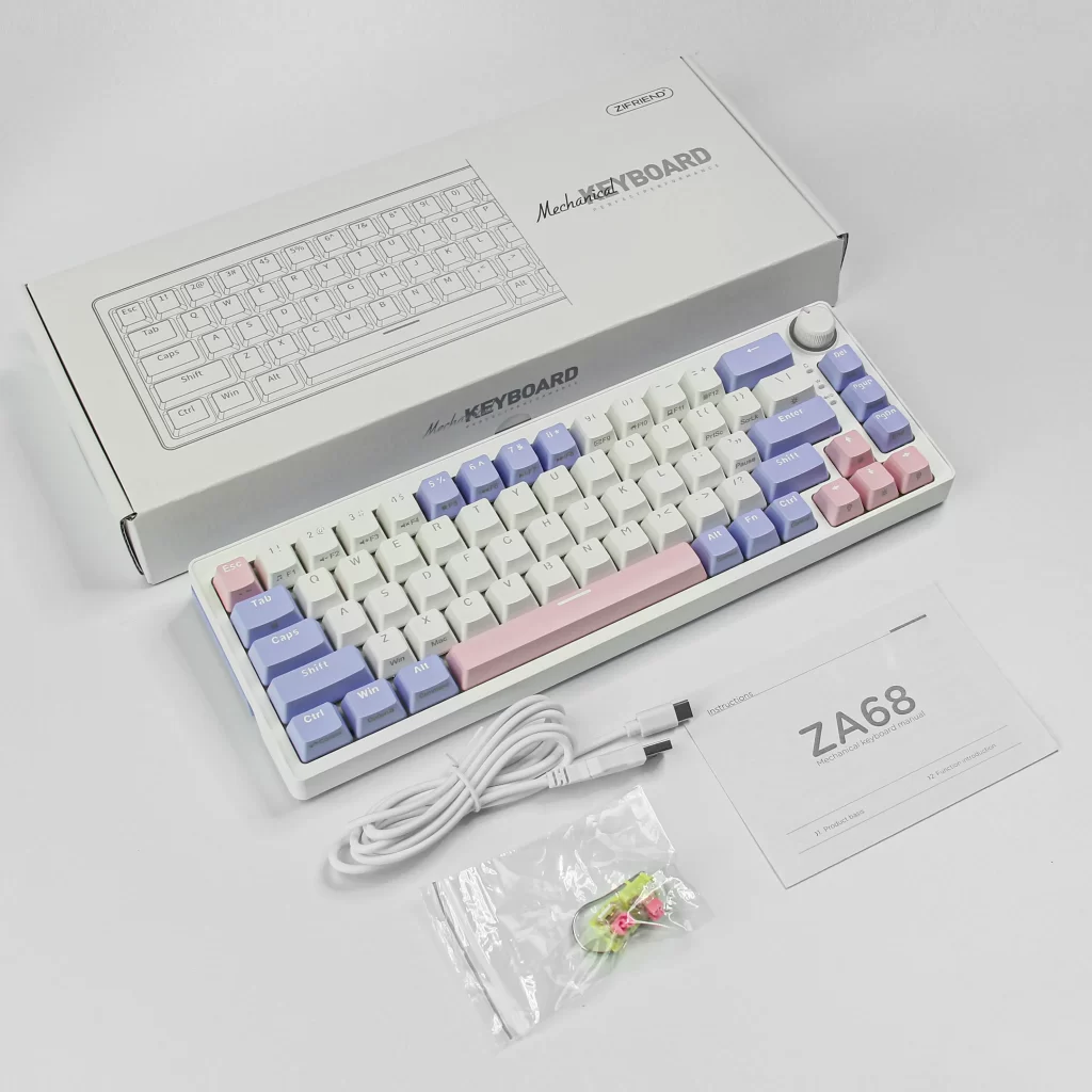 teclado mecanico ZIFRIEND ZA68