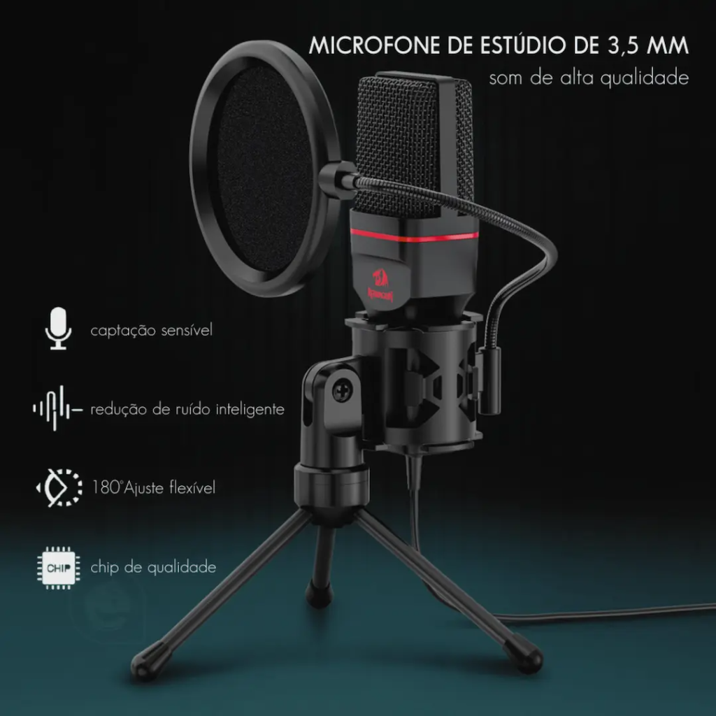 Microfone REDRAGON GM100